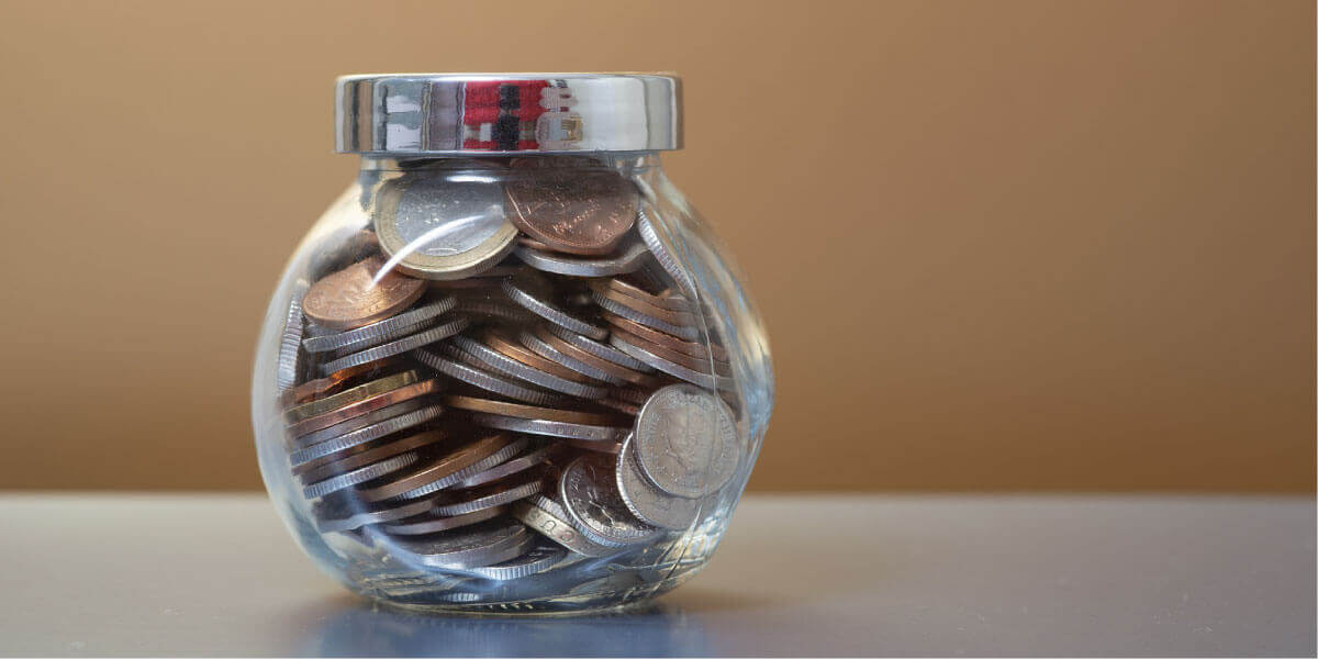 Savings in jar